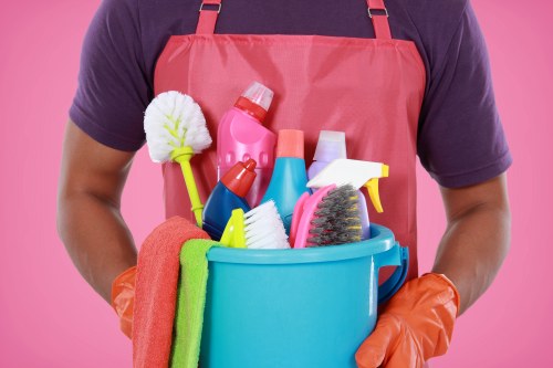 Waterloo Carpetcleaning team providing professional carpet care in a local home