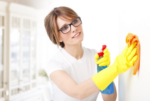 Deep cleaning of hard flooring in Waterloo with specialized equipment