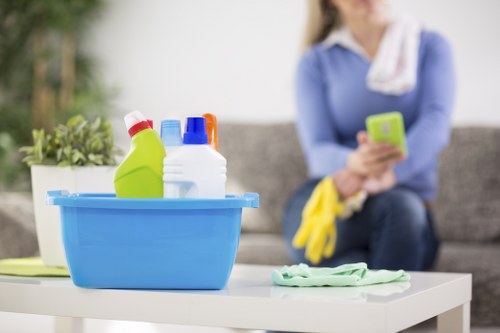 Protective equipment and safe carpet cleaning practice on site